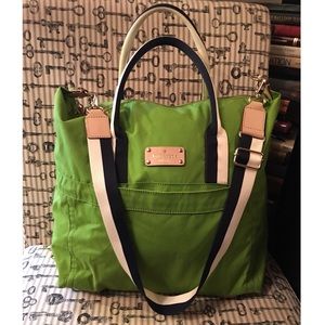 Kate Spade Nylon Weekender, 2012.
